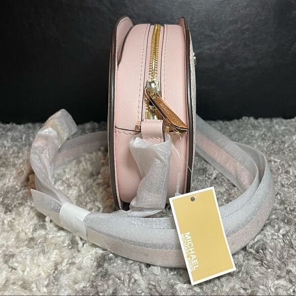 NWT Michael Kors Jet Set Logo Crossbody Bag - Picture 4 of 8